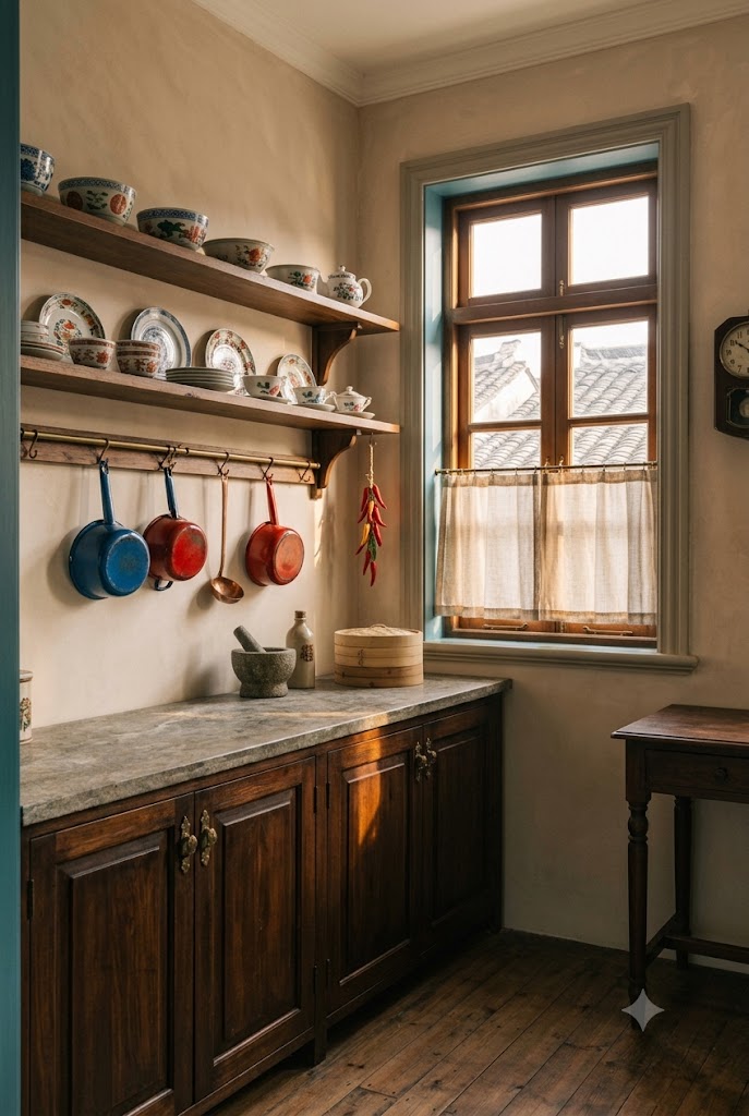 Modest Vintage Kitchen