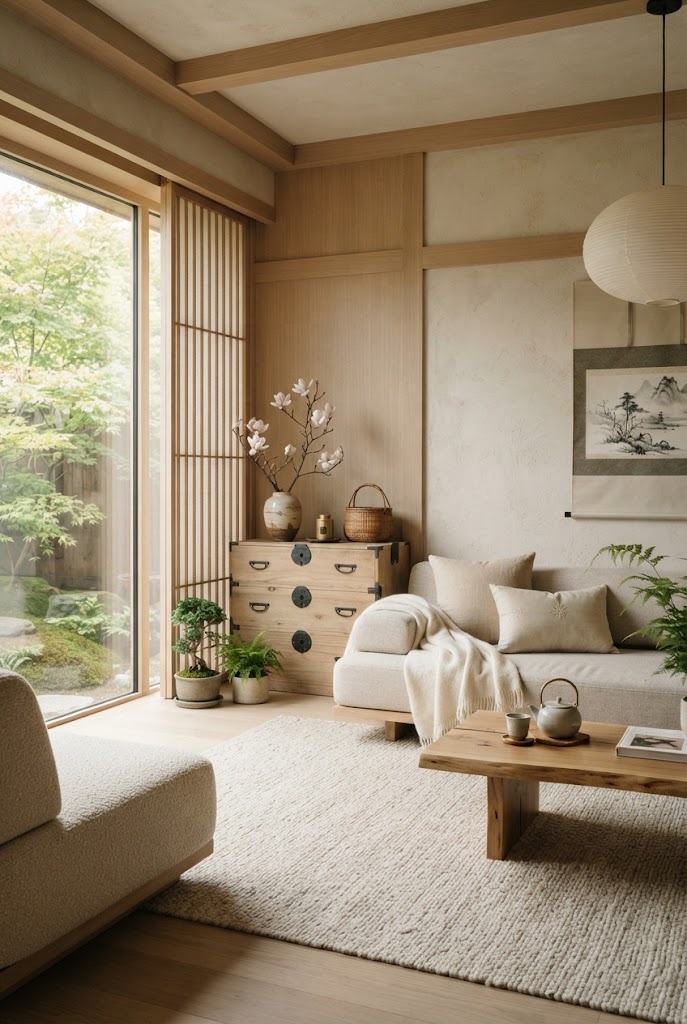 Asian Color Psychology, luxurious Asian-inspired home