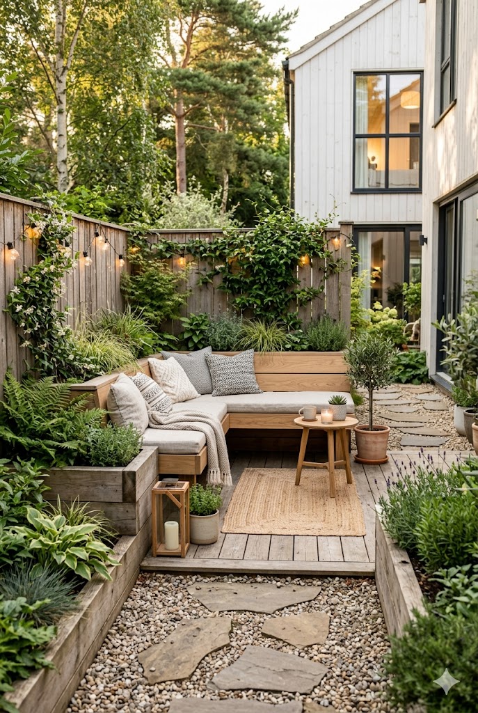 Small Scandinavian Garden Ideas
