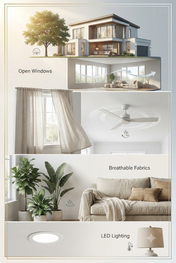 how to keep your home cool naturally in summer