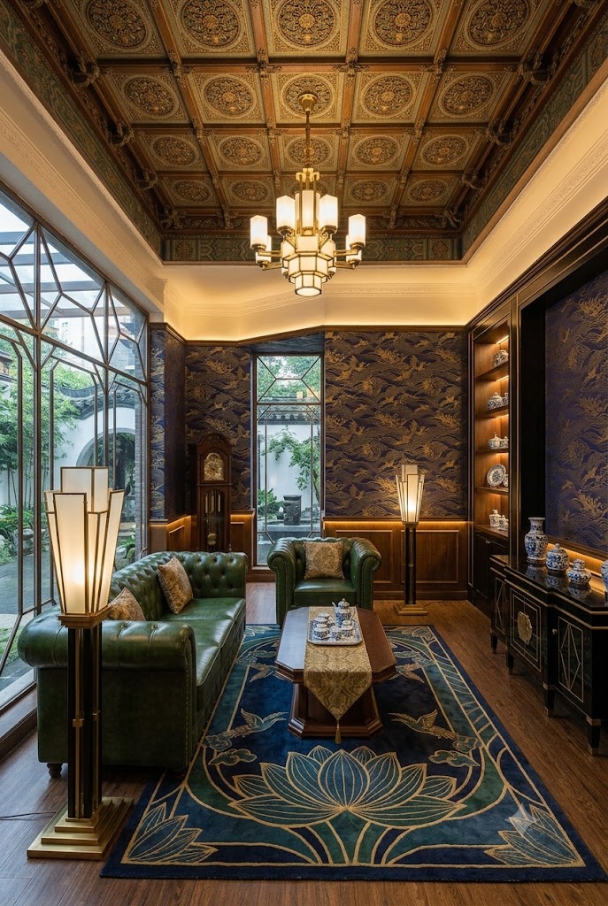 Ar decor glamourous living room