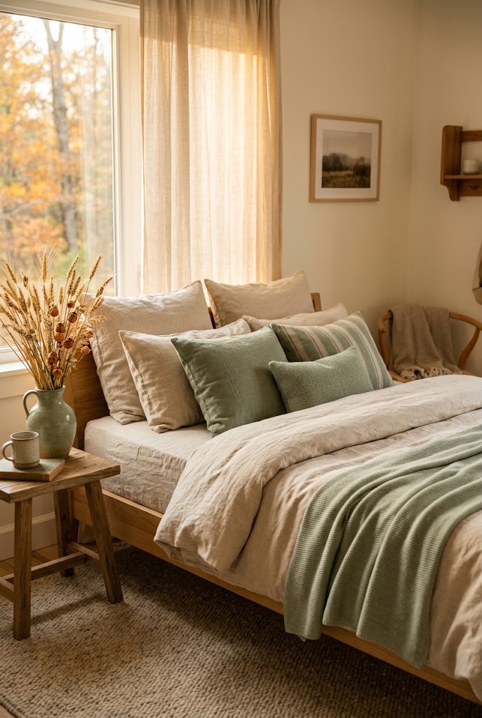Fall Color Palettes bedroom
